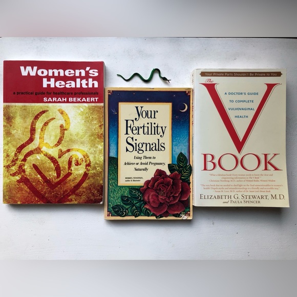 3 book set Women’s Health, Your Fertility Signals, The V Book Doctor’s Guide MD - Picture 3 of 10